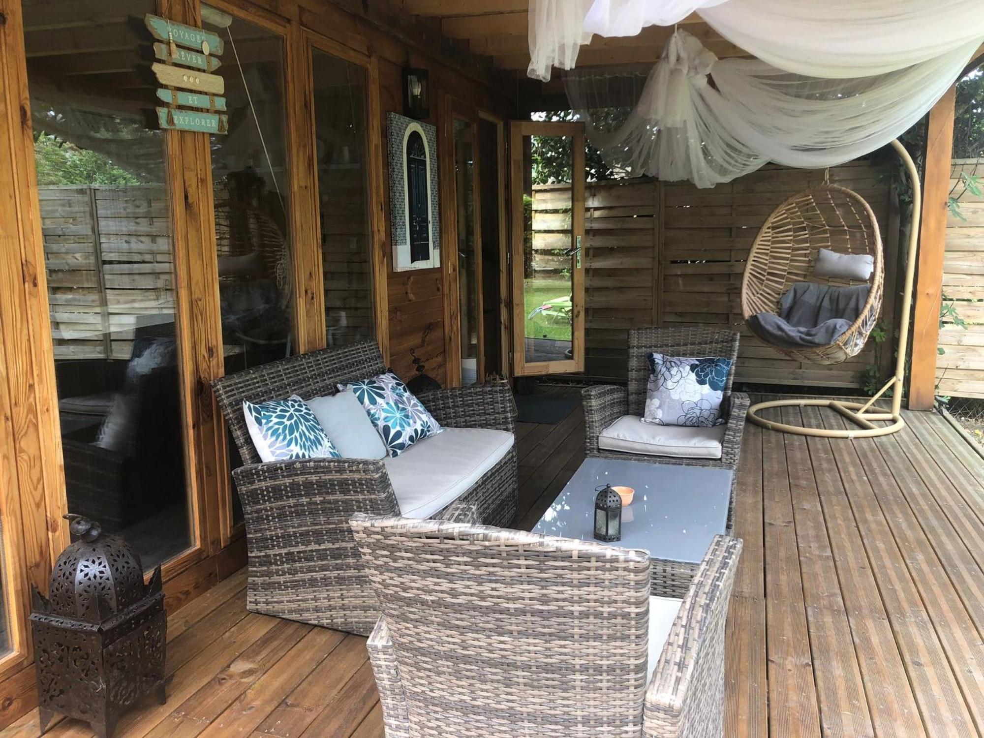 "L Eden Enchante" Chambres D'Hotes Et Spa Cote Basque Boucau Exteriör bild